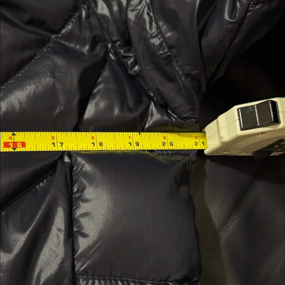 Calvin Klein Women's Dark Blue Puffer Jacket - Picture 6 of 14